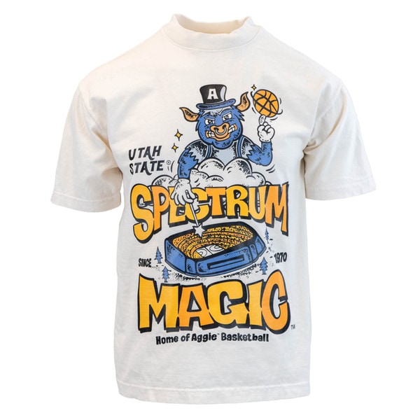 TSHIRT UTAH STATE SPECTRUM MAGIC TYS DYES